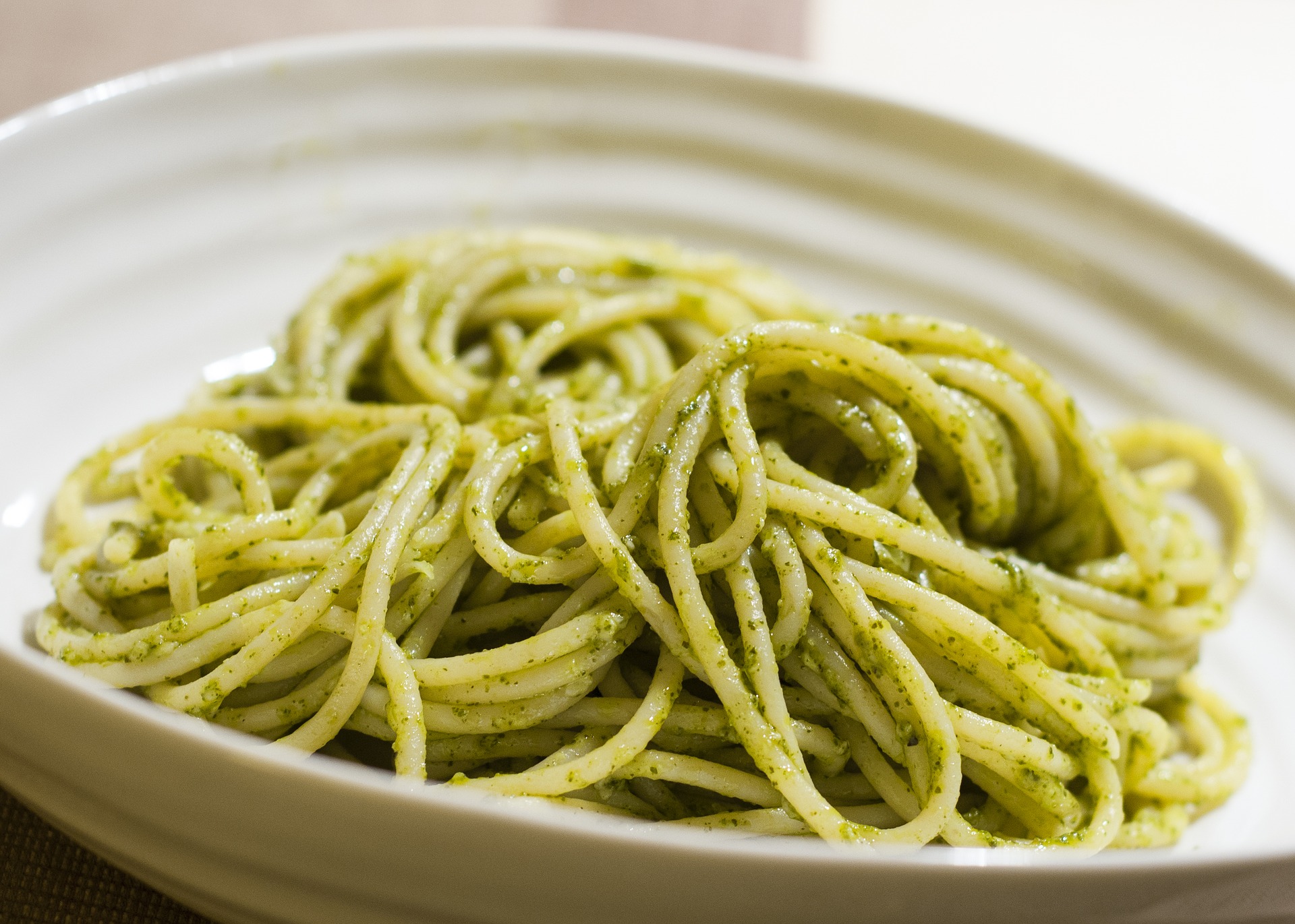 Köstliche Pesto-Nudeln