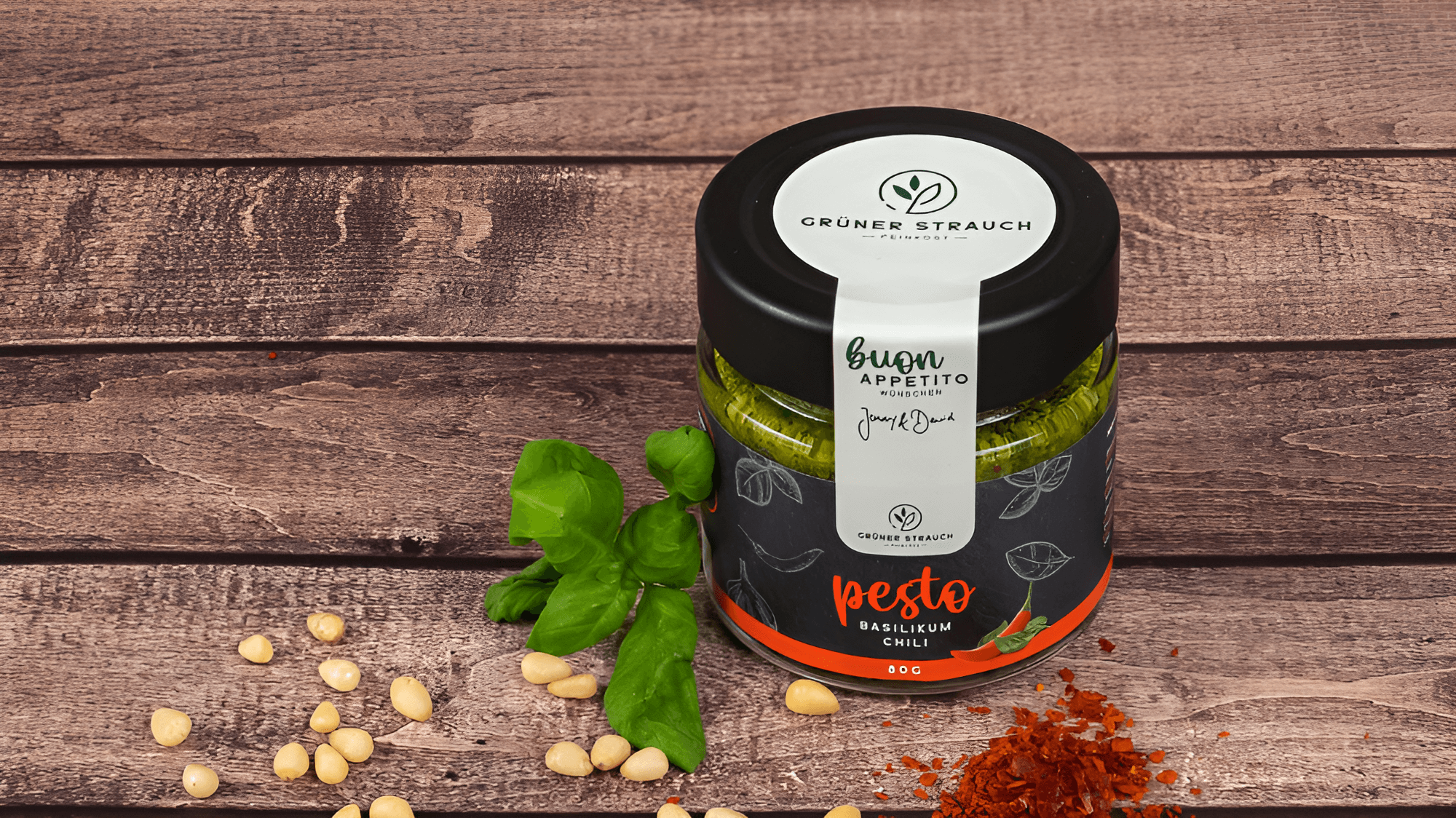 Exklusives Pesto-Probierpaket – Basilikum, Chili &amp; Tomate ...